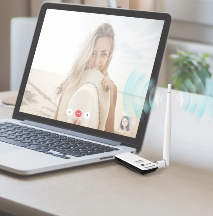 ADAPTADOR USB INALÁMBRICO DE ALTA GANANCIA 150MBPS TP-LINK TL-WN722N - 2