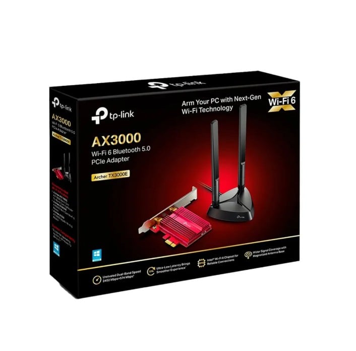 ARCHER TX3000E ADAPTADOR PCIE AX3000 WI-FI 6 BLUETOOTH 5.0 - 1