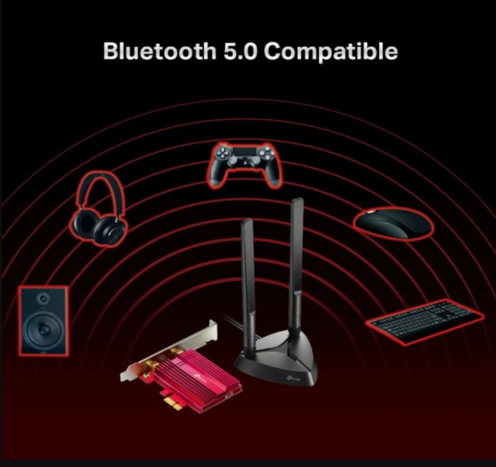 ARCHER TX3000E ADAPTADOR PCIE AX3000 WI-FI 6 BLUETOOTH 5.0 - 2