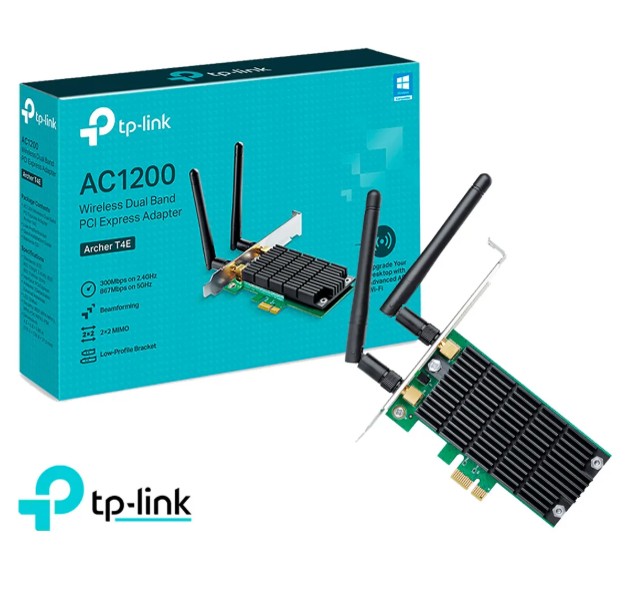 TP LINK ARCHER T4E AC ADAPTADOR PCI EXPRESS DOBLE BANDA AC1200 - 1