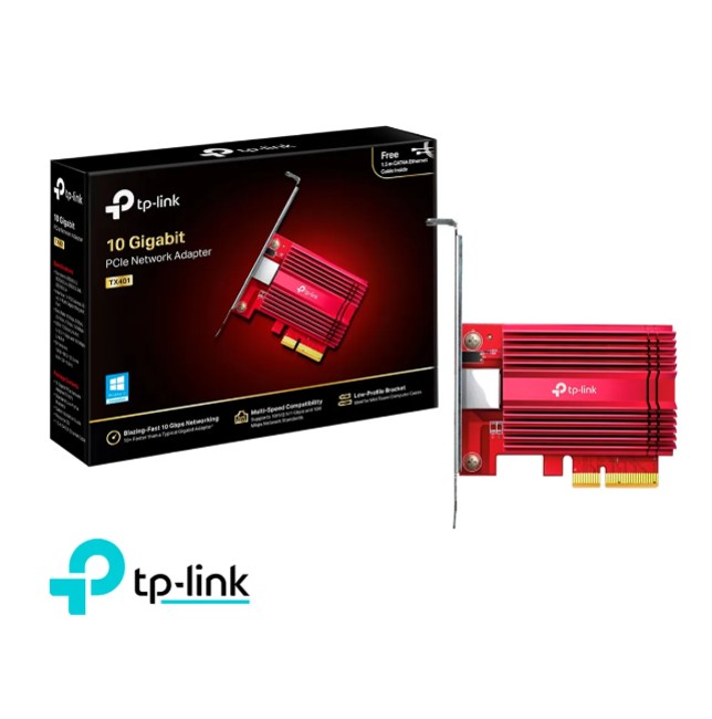 TP-LINK TX401 ADAPTADOR DE RED PCI EXPRESS DE 10 GIGABITS - 1