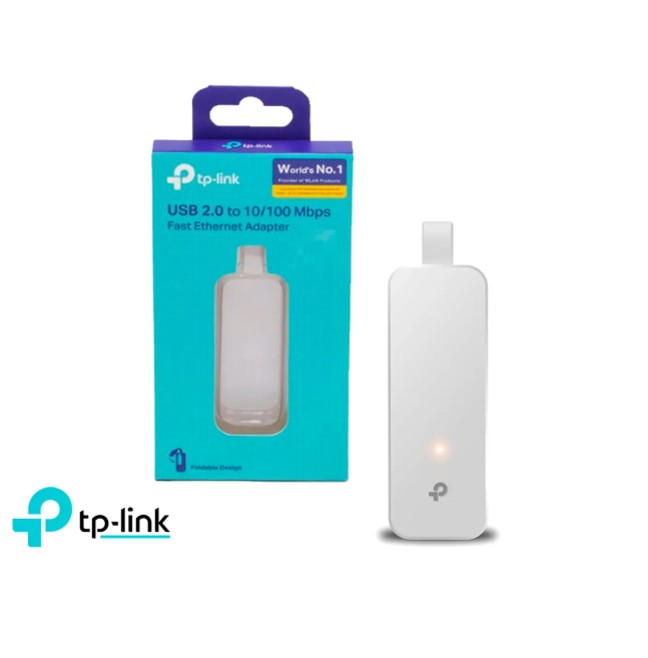ADAPTADOR DE RED TP-LINK UE200 USB 2.0 A ETHERNET A 100MBPS - 1