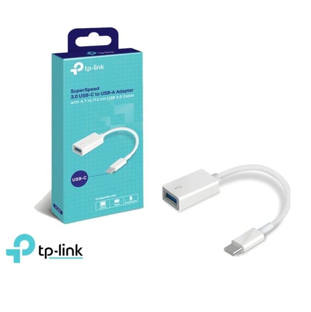 ADAPTADOR USB TP-LINK UC400 USB-C A USB-A 3.0 SUPER RÁPIDO - 1