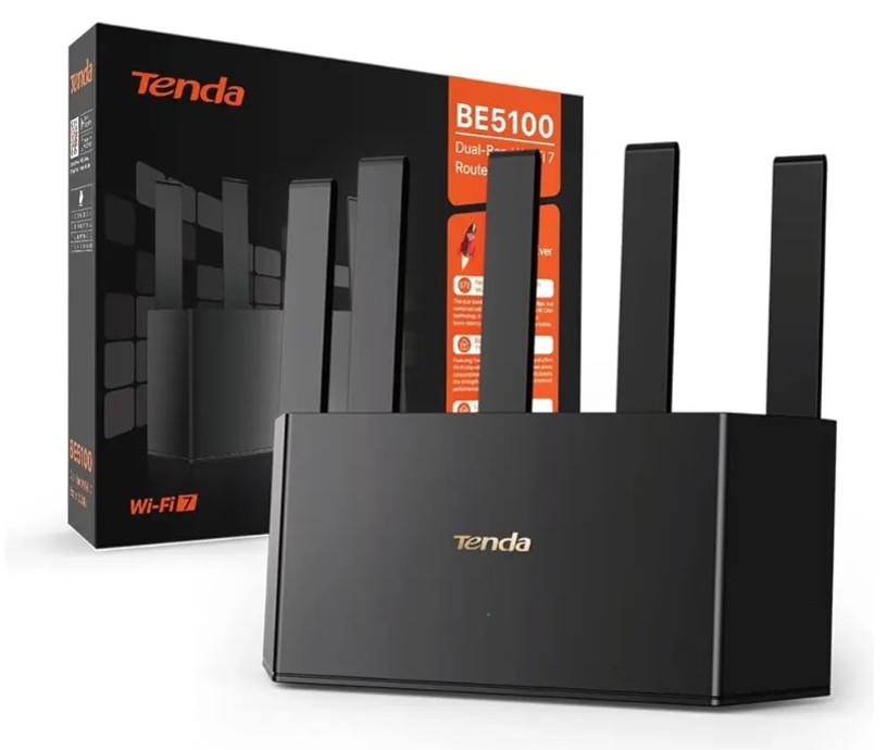 TENDA TE6L PRO ROUTER WIFI 7 BE5100 DE DOBLE BANDA - 1