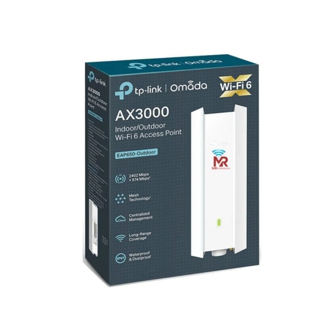TP-LINK EAP650-OUTDOOR WIFI 6 ACCESS POINT AX3000 - 1