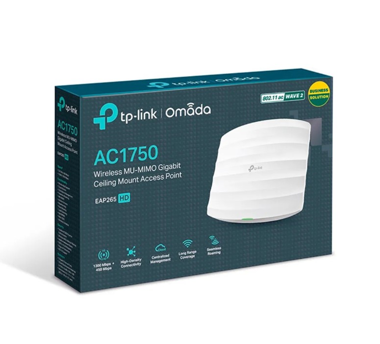 TP-LINK EAP265 HD ACCESS POINT WIFI5 OMADA AC1750 DUAL BAND - 1