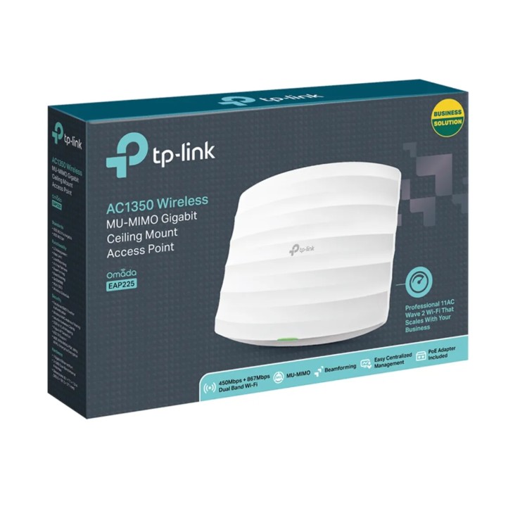 ACCESS POINT TP-LINK EAP225 AC1350 GIGABIT MU MIMO - 1