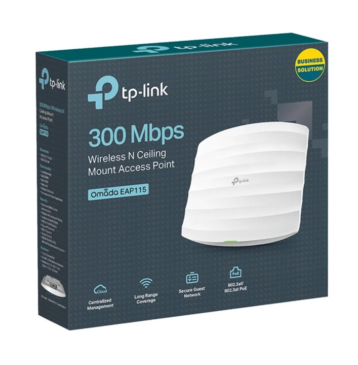 ACCESS POINT TP-LINK EAP115 INALAMBRICO N A 300MBPS - 1