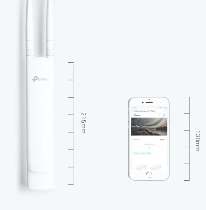 ACCESS POINT TP-LINK EAP110-OUTDOOR 300MBPS OMNIDIRECCIONAL - 3