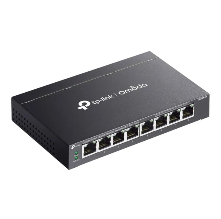 SWITCH TP-LINK DS108GP 8 PUERTOS POE OMABA 64W - 2