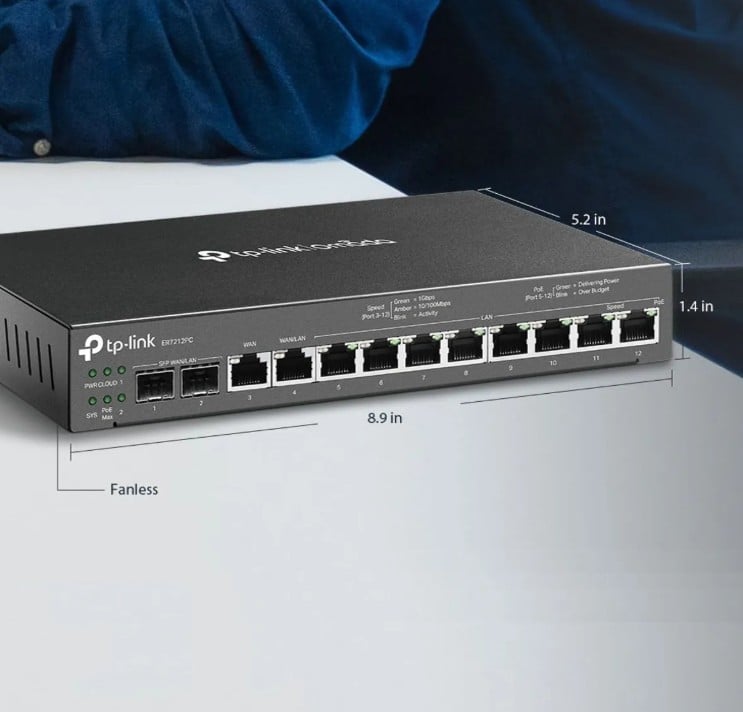 ER7212PC NUEVO ROUTER VPN GIGABIT OMADA 3 EN 1 - 2