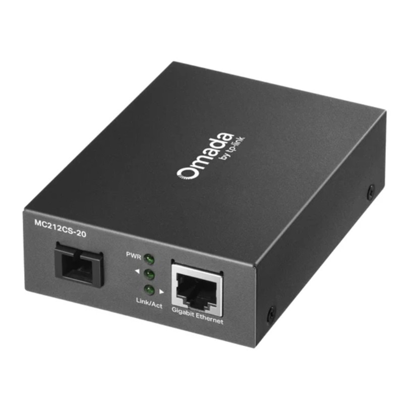 MC212CS-20 
CONVERTIDOR DE MEDIOS OMADA GIGABIT WDM - 1