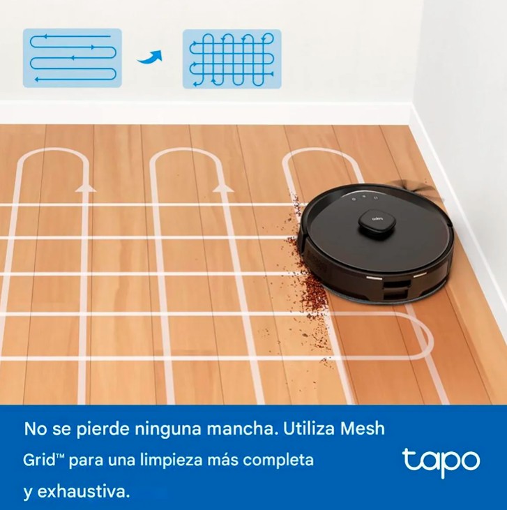 TAPO RV30 MAX PLUS ROBOT ASPIRADOR TRAPEADOR NEGRO + BASE AUTOVACIADO - 2