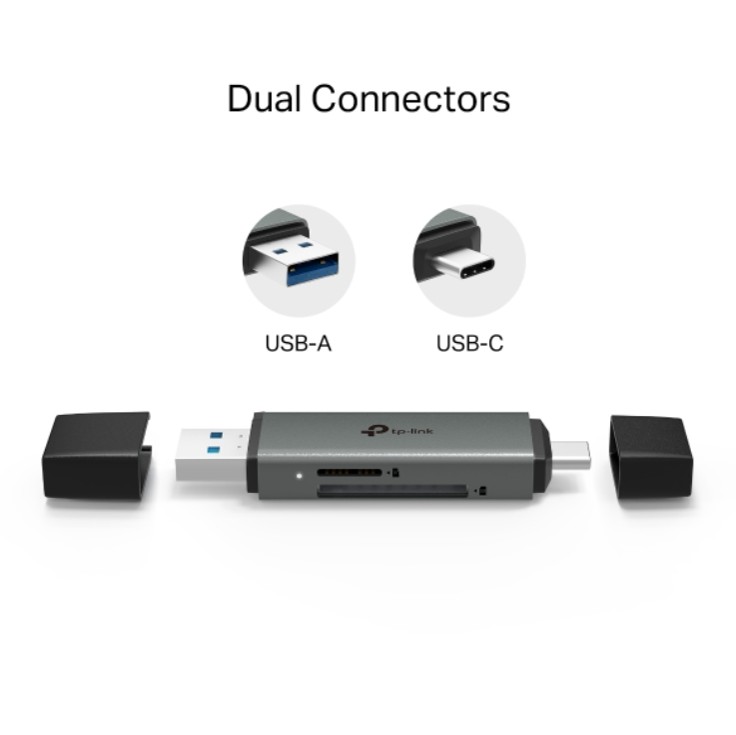 UA430D 
LECTOR DE TARJETAS USB 3.0 TIPO C Y A A SD Y MICROSD 3.0 - 3