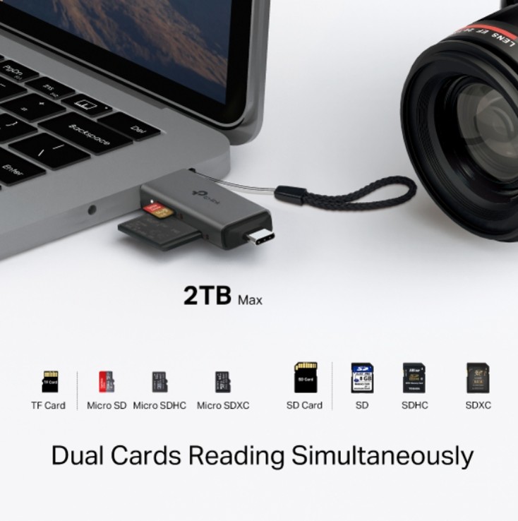 UA430D 
LECTOR DE TARJETAS USB 3.0 TIPO C Y A A SD Y MICROSD 3.0 - 4