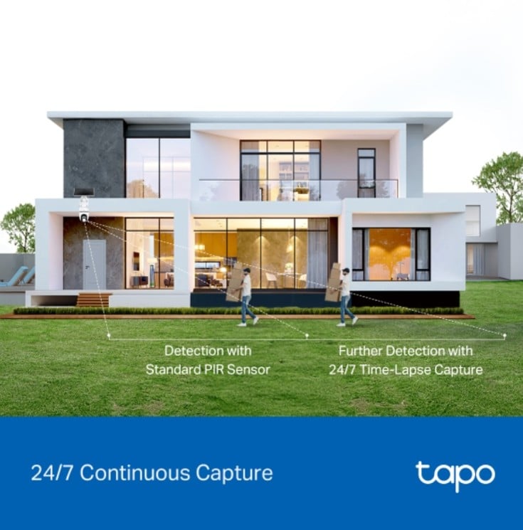 TAPO C630 KIT
SOLAR-POWERED PAN/TILT SECURITY CAMERA KIT - 3