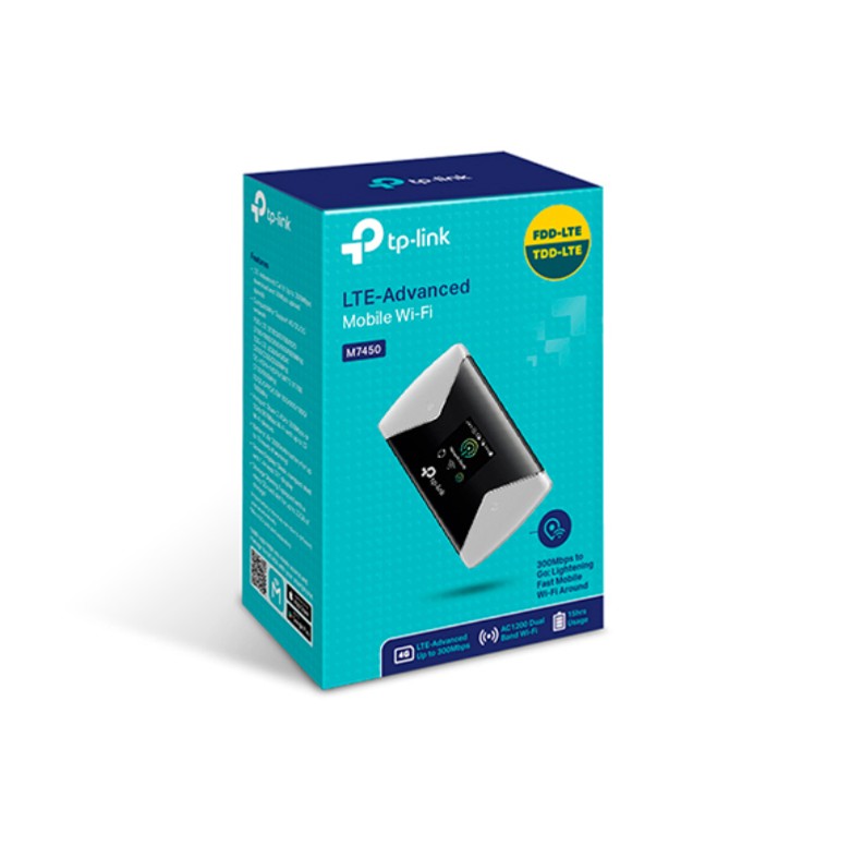 M7450
WI-FI MÓVIL LTE- ADVANCED 300MBPS - 1