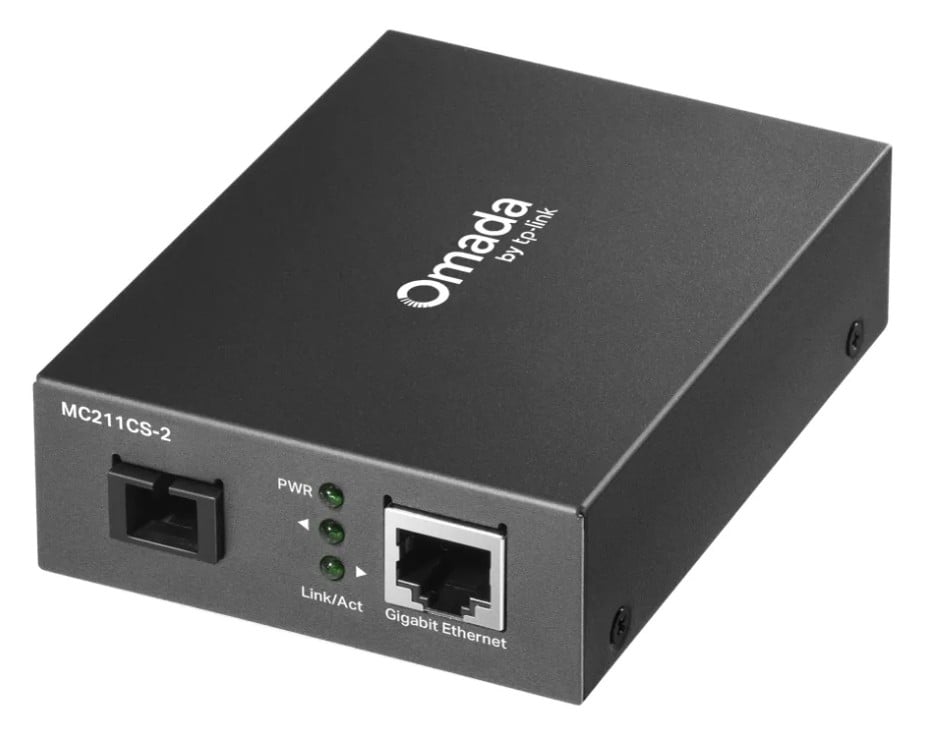 MC211CS-2 
CONVERTIDOR DE MEDIOS OMADA GIGABIT WDM - 1