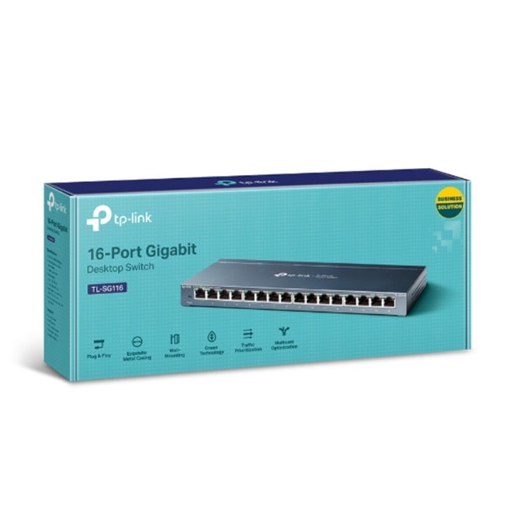SWITCH TP-LINK TL-SG116 V1.2 16 PUERTOS GIGABIT P-N TL-SG116 - 1