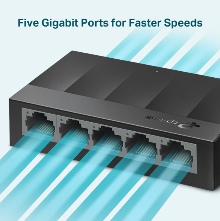 LS1005G
SWITCH DE ESCRITORIO DE 5 PUERTOS 10/100/1000MBPS - 2