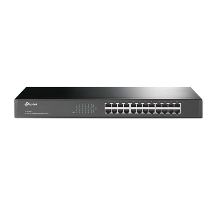 SWITCH TP-LINK TL-SF1024 24P LAN 10-100 MBPS RACK L P-N TL-SF1024 - 1