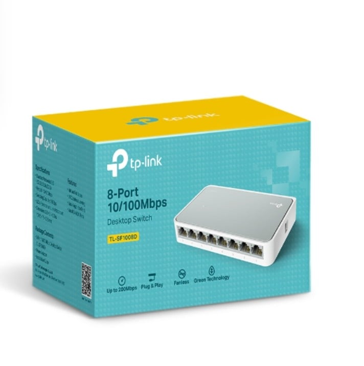 TP-LINK SWITCH TL-SF1008D CON 8 PUERTOS DE 10/100MBPS - 1