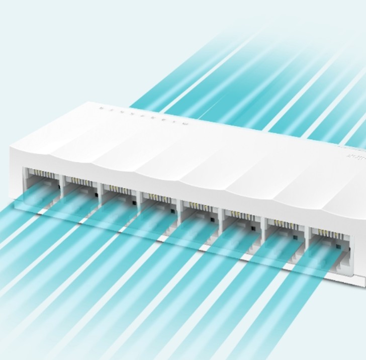 SWITCH TP-LINK LS1008 DE 8 PUERTOS 10-100MBPS - 3