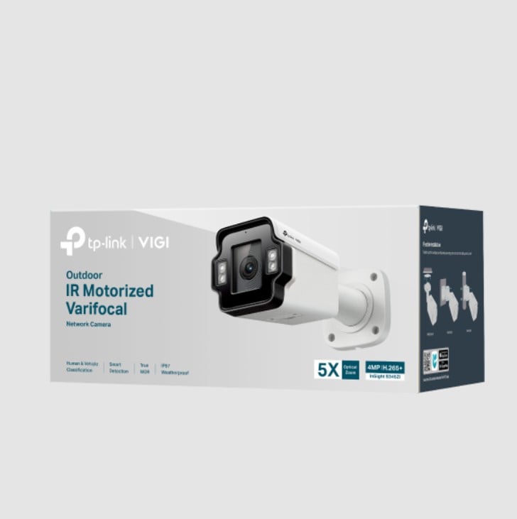 CÁMARA TP-LINK VIGI 4 MP ZOOM ÓPTICO 5× MOTORIZADO PN INSIGHT S345ZI - 1