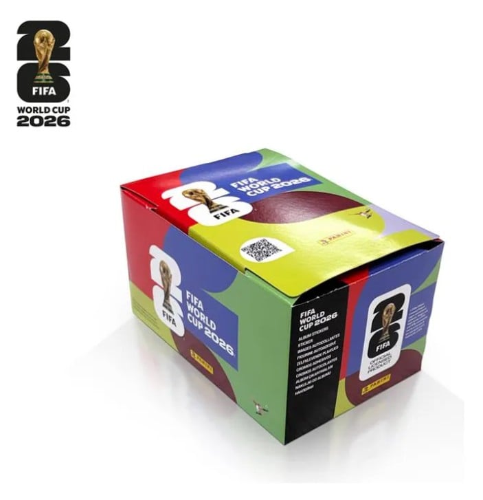 PAQUETÓN 104 SOBRES CON 728 FIGURITAS PANINI MUNDIAL 2026 - 1