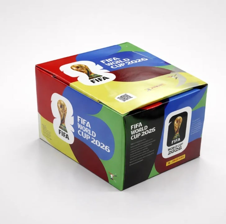 PAQUETÓN 104 SOBRES CON 728 FIGURITAS PANINI MUNDIAL 2026 - 2