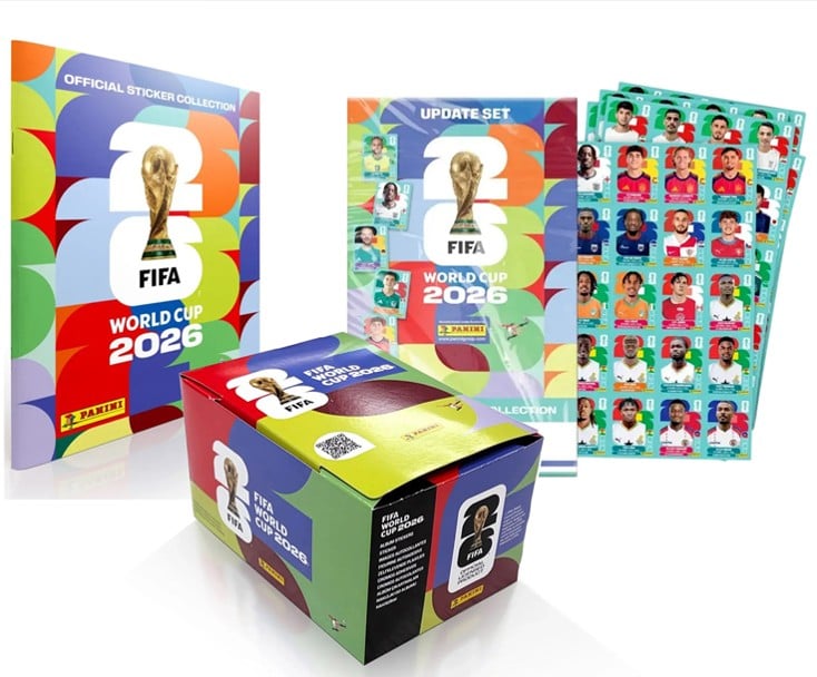 DESCUBRE EL ÁLBUM TAPA BLANDA COPA MUNDIAL 2026 + PAQUETON PANINI+SET DE ACTUALIZACION, AMANTES DEL FÚTBOL Y COLECCIONISTA - 1