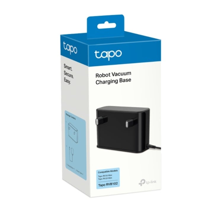 BASE DE CARGA TP-LINK TAPO RVB102 COMPATIBILIDAD CON ROBOT ASPIRADOR - 1