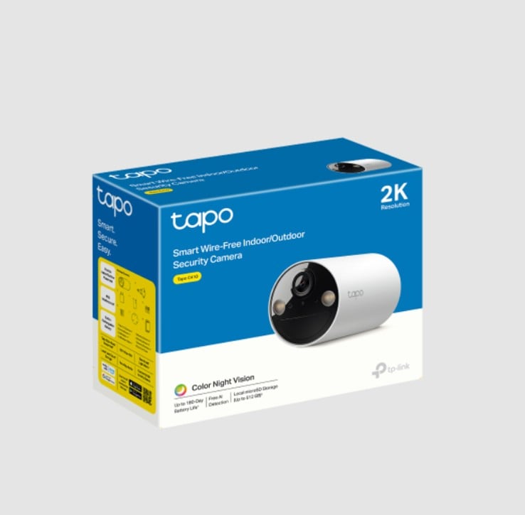 TAPO C410
SMART WIRE-FREE INDOOR/OUTDOOR SECURITY CAMERA - 1