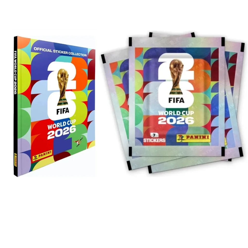 PANINI ALBUM MUNDIAL 2026 TAPA DURA + 5 SOBRES FIGURITAS - 1