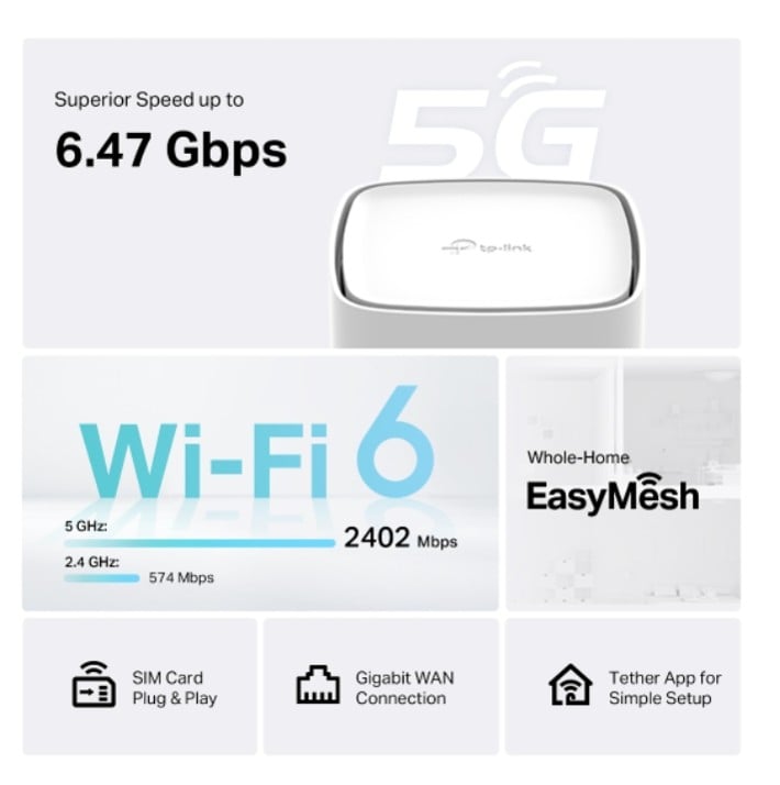 TP-LINK ARCHER NX505 ROUTER INALÁMBRICO 5G - 3