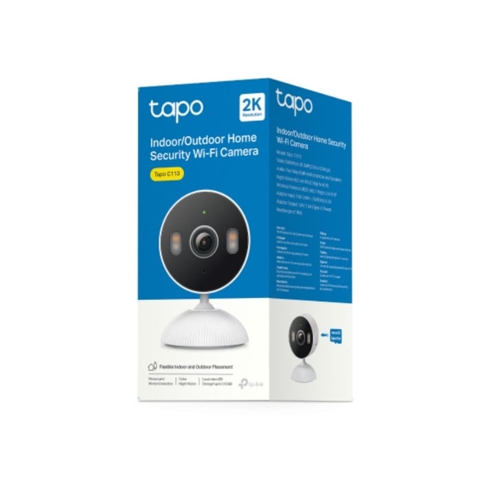 TAPO C230
CÁMARA DE VIGILANCIA WI-FI DE 360 GRADOS CON VISTA 3K Y DETECCIÓN IA AVANZADA - 1