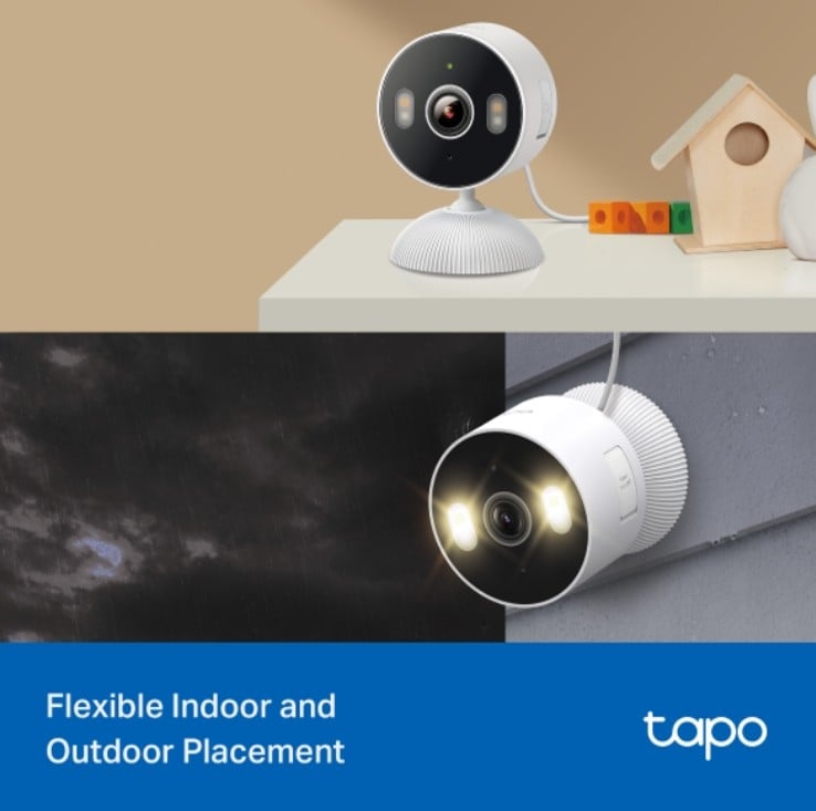 TAPO C230
CÁMARA DE VIGILANCIA WI-FI DE 360 GRADOS CON VISTA 3K Y DETECCIÓN IA AVANZADA - 3
