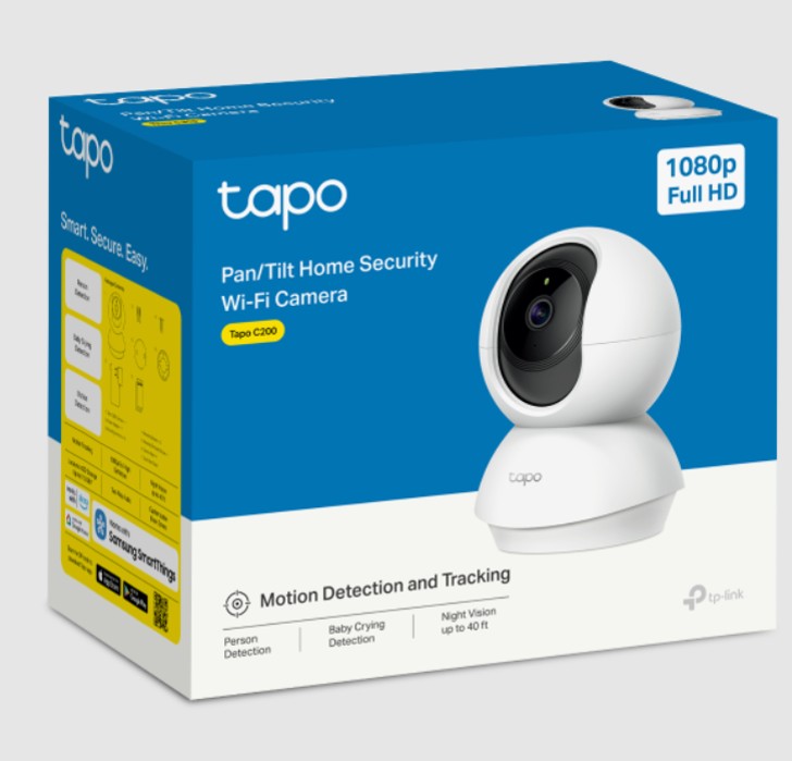 TAPO C210
CÁMARA DE VIGILANCIA WI-FI DE 360 GRADOS CON VISTA 2K 3MP Y DETECCIÓN IA - 1