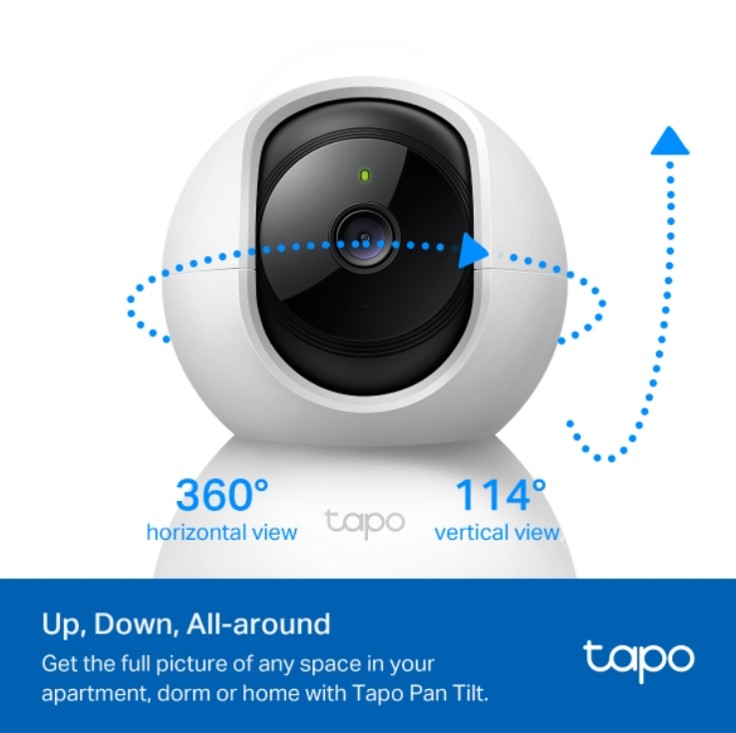 TAPO C210
CÁMARA DE VIGILANCIA WI-FI DE 360 GRADOS CON VISTA 2K 3MP Y DETECCIÓN IA - 3