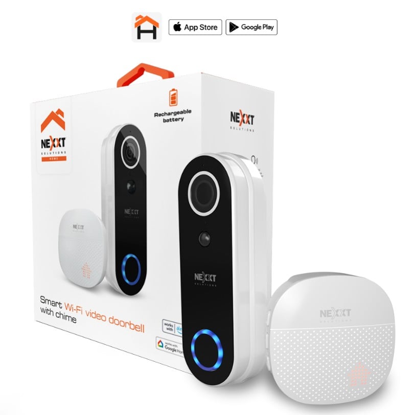 TIMBRE INTELIGENTE NEXXT NHC-D100 WIFI CÁMARA VIDEO 1080P - 1