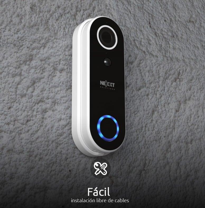 TIMBRE INTELIGENTE NEXXT NHC-D100 WIFI CÁMARA VIDEO 1080P - 2
