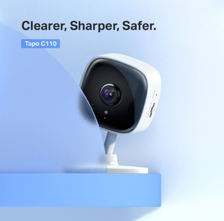 CÁMARA DE SEGURIDAD WIFI 2K PARA INTERIORES TAPO-C110 - TP-LINK - 3