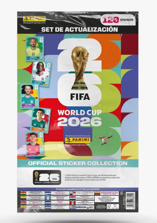 120 FIGURITAS DE ACTUALIZACION PANINI 2026 - 1