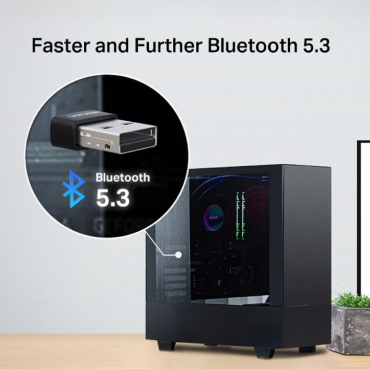 MA530
ADAPTADOR NANO USB BLUETOOTH 5.3 - 3