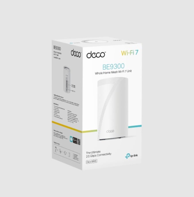 DECO BE65 1 PACK SISTEMA WI-FI 7 MESH BE9300 DE TRIPLE BANDA - 1