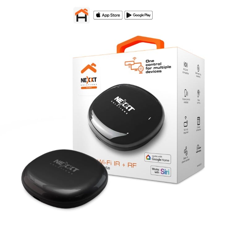 CONTROL UNIVERSAL INTELIGENTE NEXXT NHA-I610 CONTROL VOZ COMPATIBLE IR+RF - 1