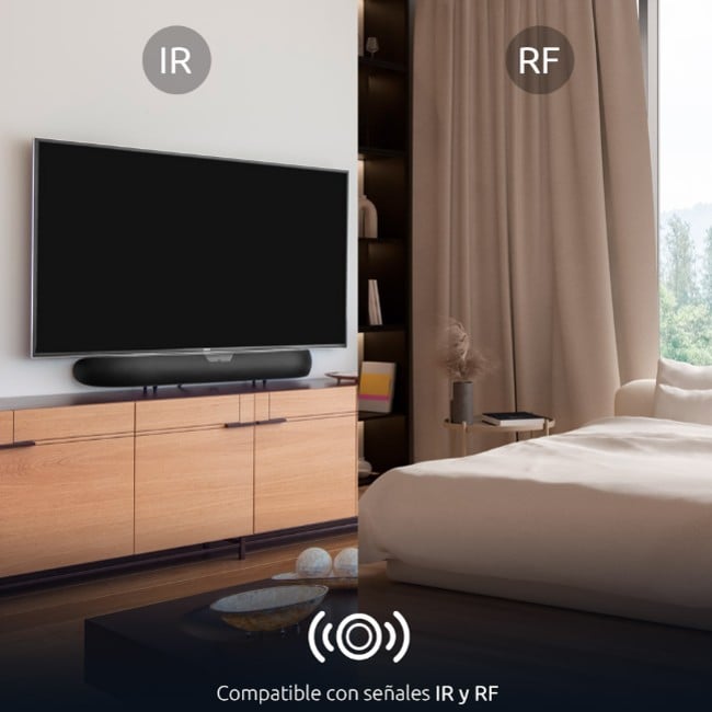 CONTROL UNIVERSAL INTELIGENTE NEXXT NHA-I610 CONTROL VOZ COMPATIBLE IR+RF - 4