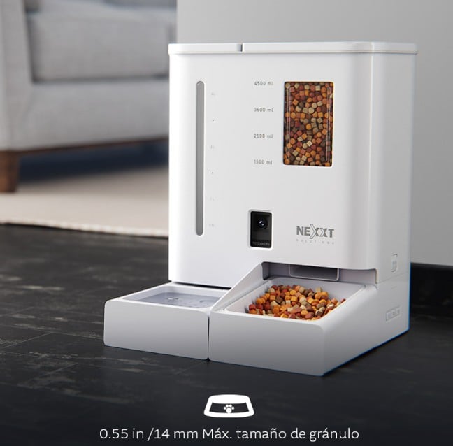 DISPENSADOR INTELIGENTE DE ALIMENTO Y AGUA PARA MASCOTAS - 2
