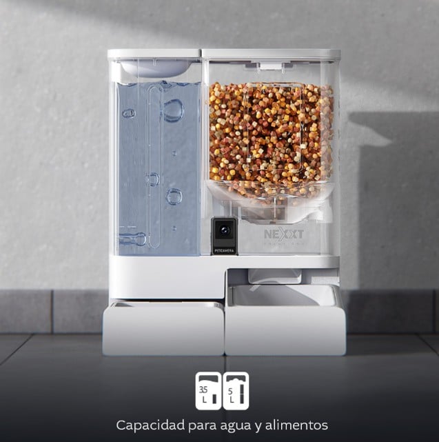 DISPENSADOR INTELIGENTE DE ALIMENTO Y AGUA PARA MASCOTAS - 3