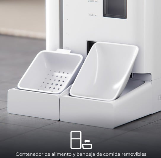 DISPENSADOR INTELIGENTE DE ALIMENTO Y AGUA PARA MASCOTAS - 5